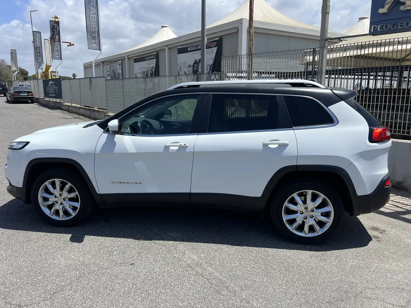 Jeep Cherokee 2.2 mjt II Limited 4wd active drive I 200cv auto Bianco - 2