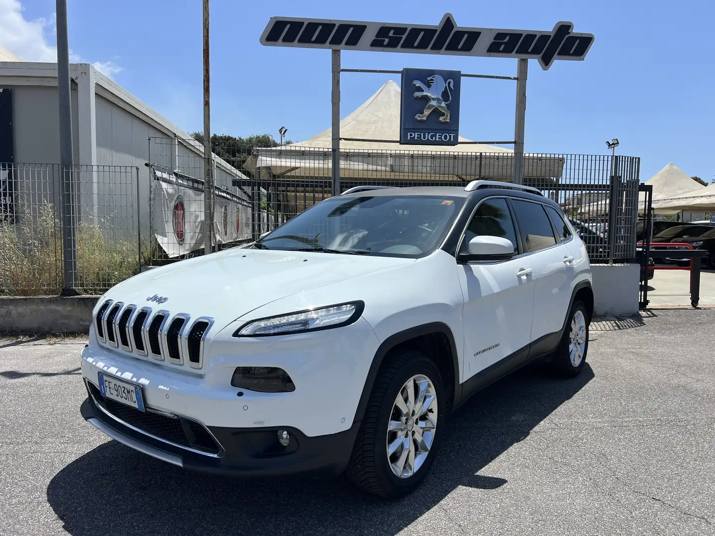 Jeep Cherokee 2.2 mjt II Limited 4wd active drive I 200cv auto Bianco - 1