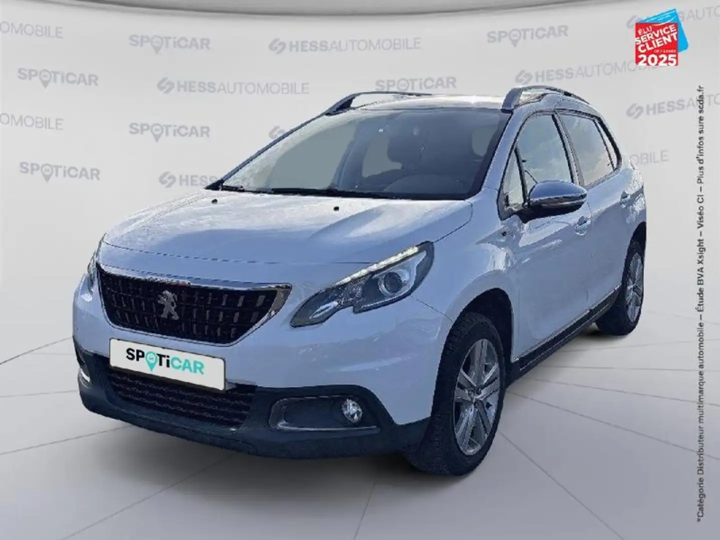 Peugeot 2008 1.2 PureTech 110ch Style S/S GPS Blanc - 1