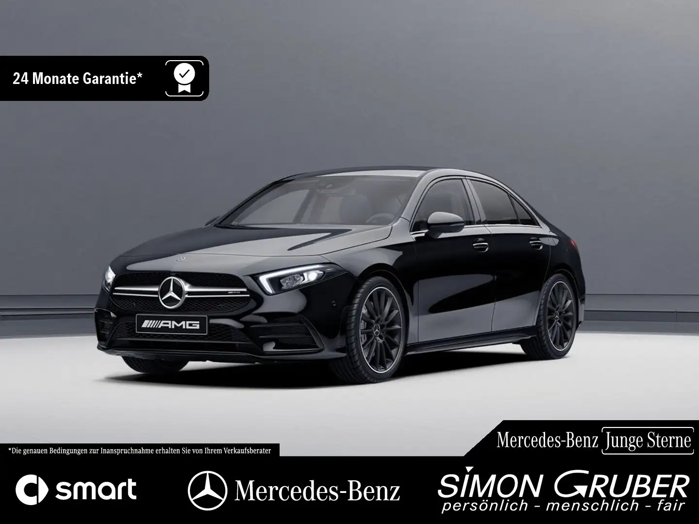 Mercedes-Benz A 35 AMG A 35 Limo 19Zoll PremiNavi Night Burm Distro 360 Schwarz - 1