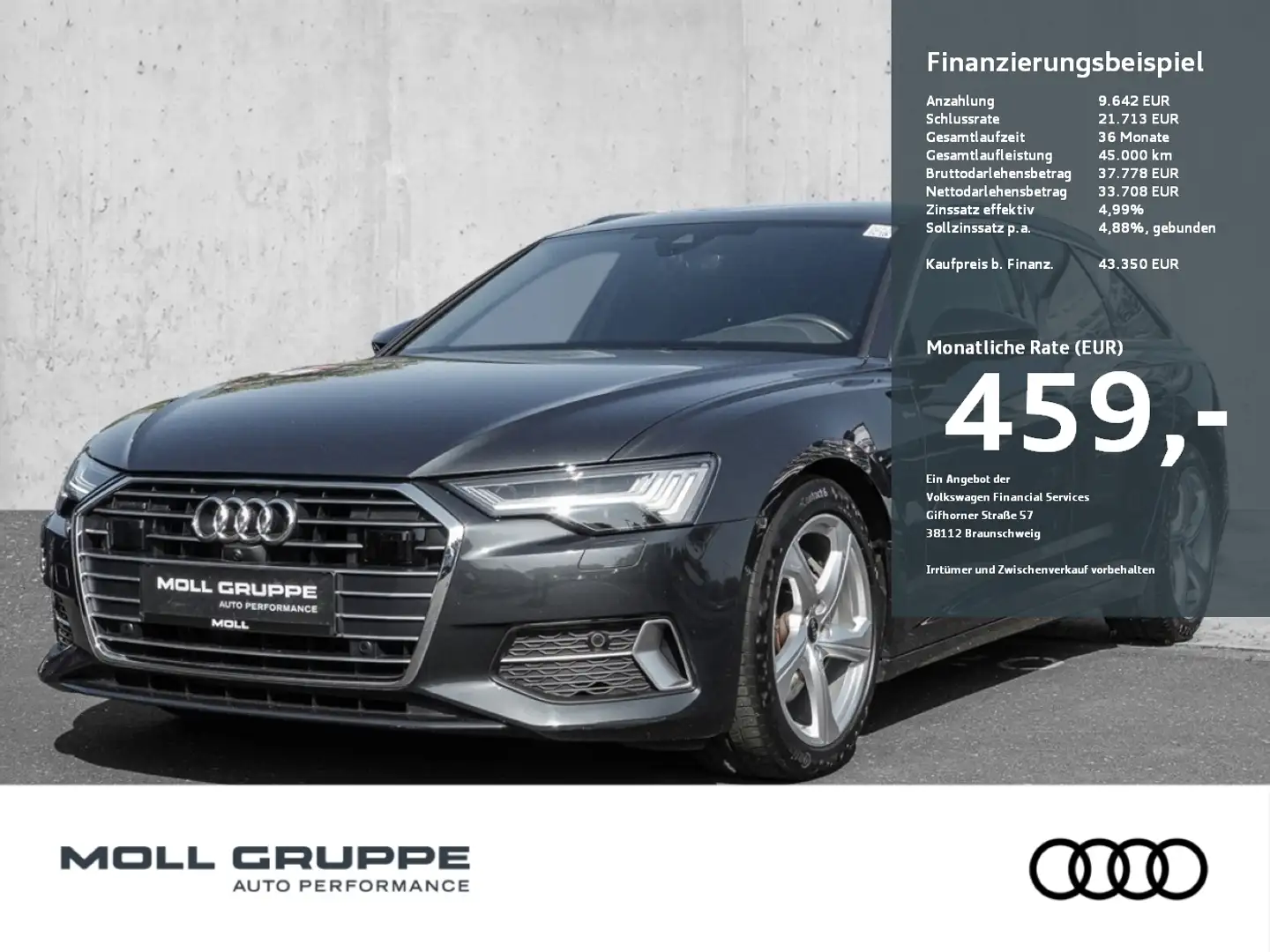 Audi A6 Avant Sport 50 TDI quattro 210(286)  tiptronic Sth Szürke - 1