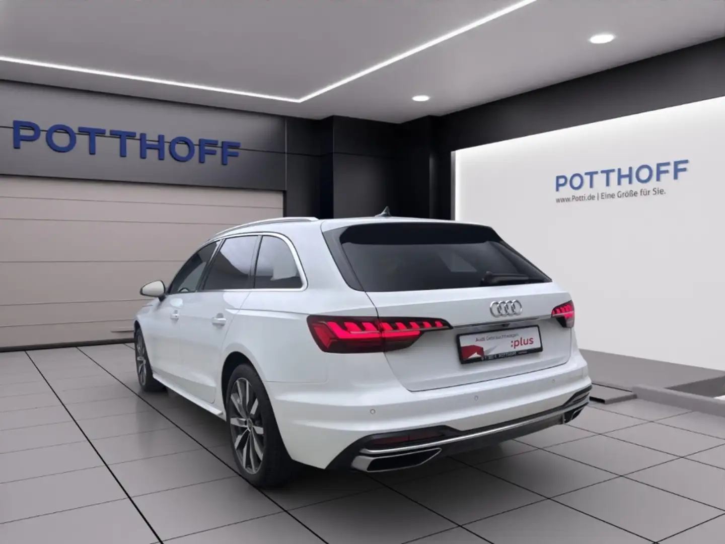 Audi A4 Avant 40 TDI ADVANCED PANO AHK B&O NAVI LED Weiß - 2