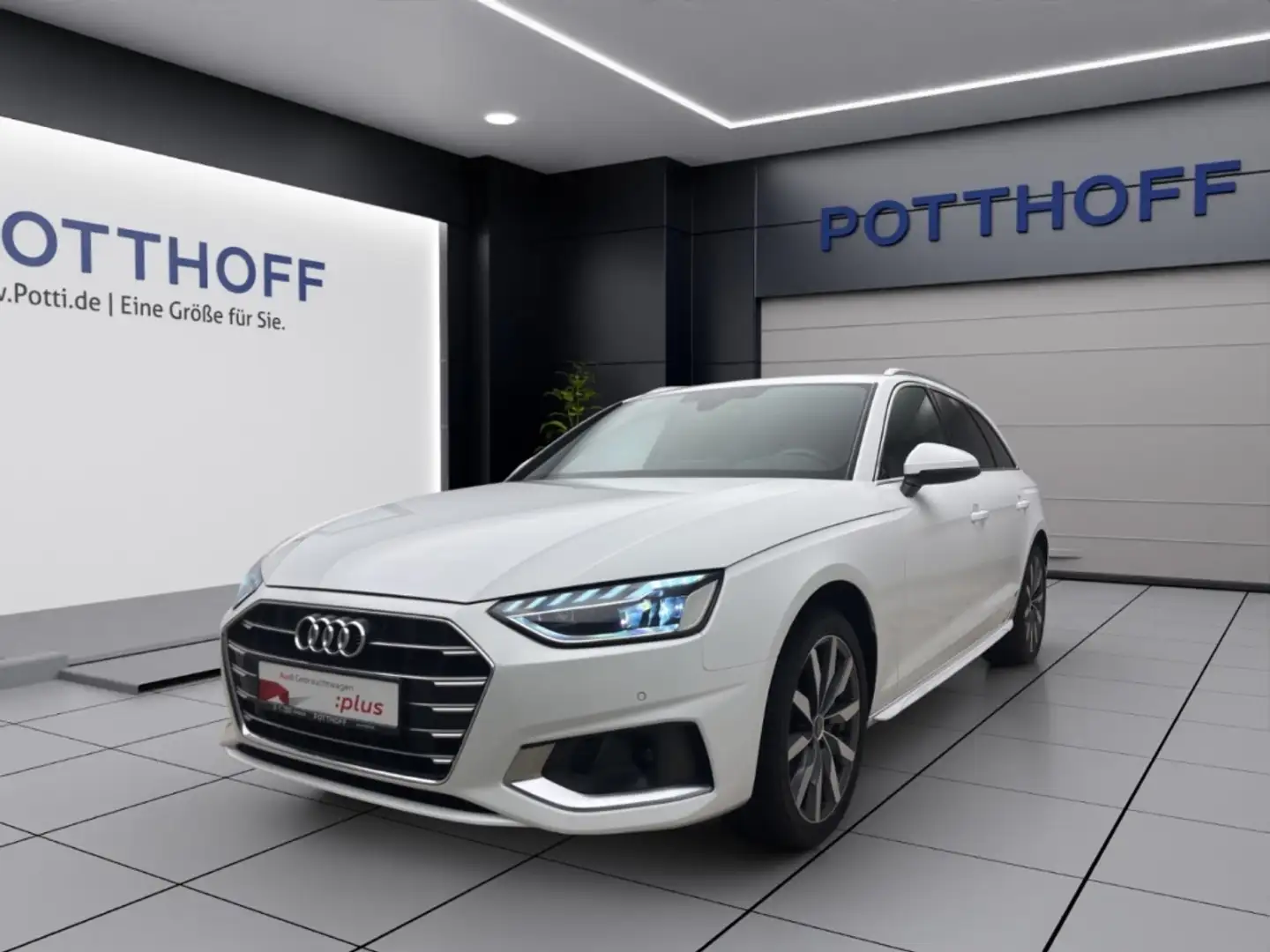 Audi A4 Avant 40 TDI ADVANCED PANO AHK B&O NAVI LED Weiß - 1