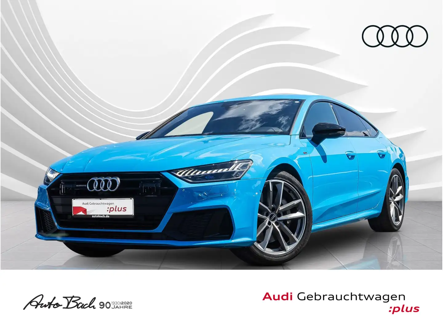 Audi A7 Sedan in Blue used in Wetzlar for € 54,970