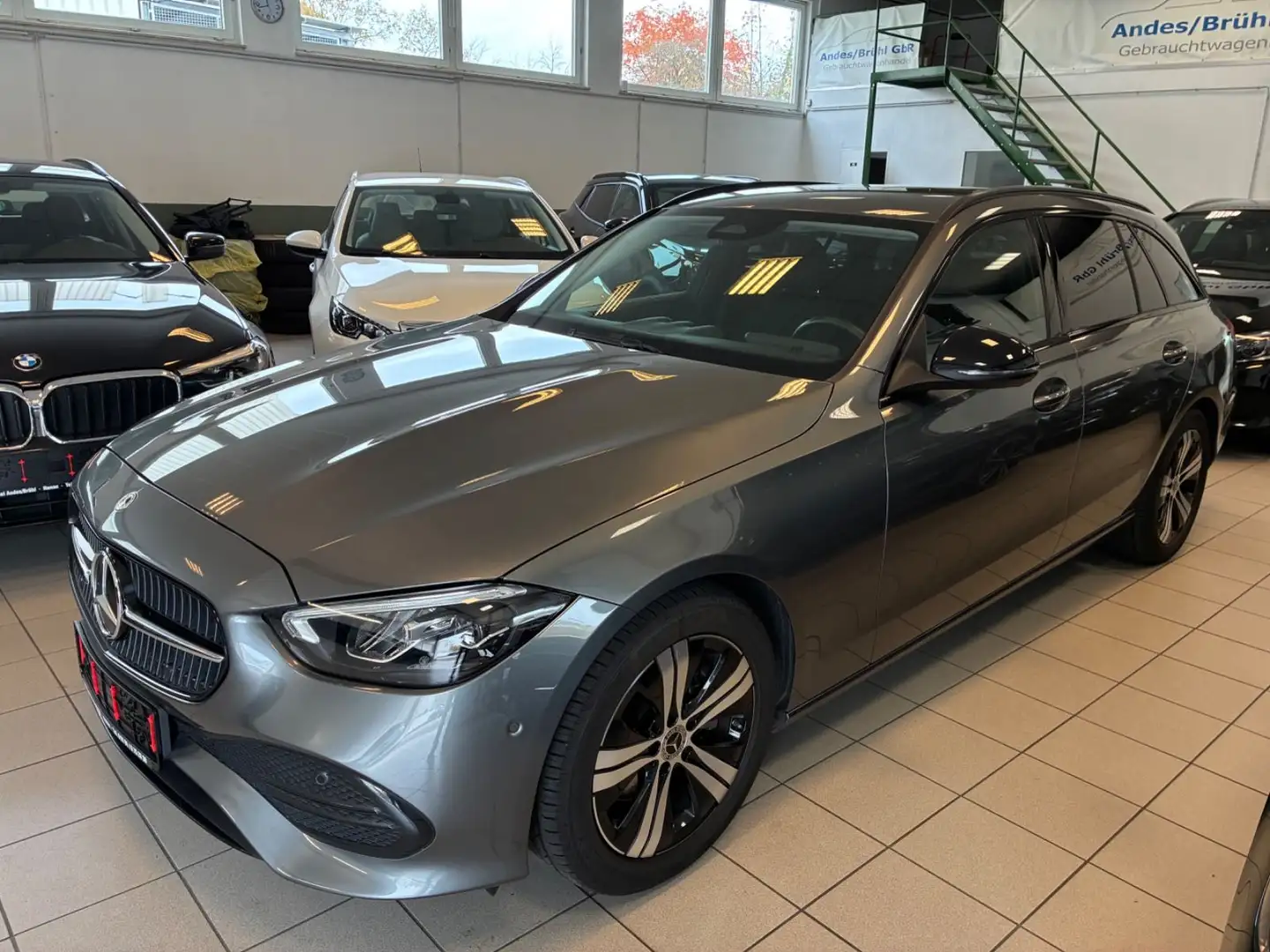 Mercedes-Benz C 200 T d AVANTGARDE NAVI LED NIGHT SOUND PARKP Gris - 2