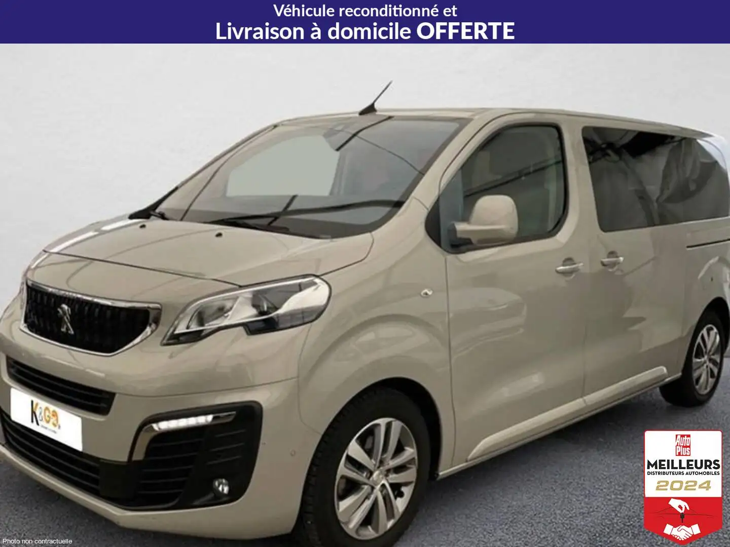 Peugeot Traveller Standard bluehdi 180ch s\u0026s eat8 business vip Blanco - 1
