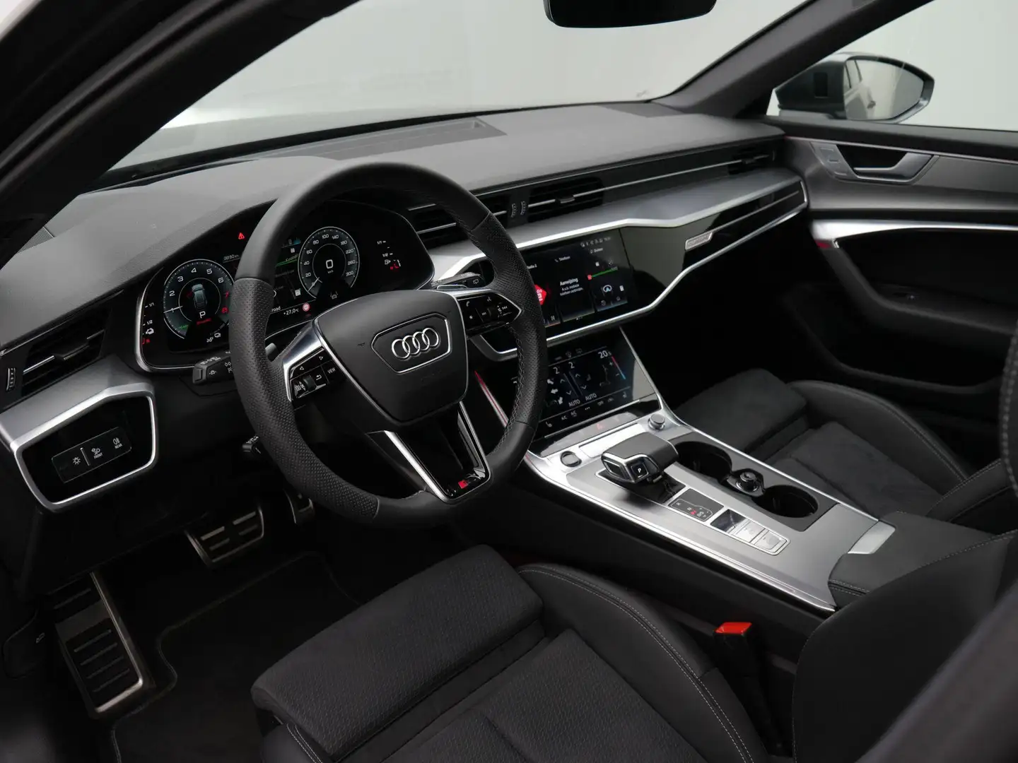 Audi A6 Avant 50 TFSI e S-tronic quattro PHEV S edition / Zwart - 2