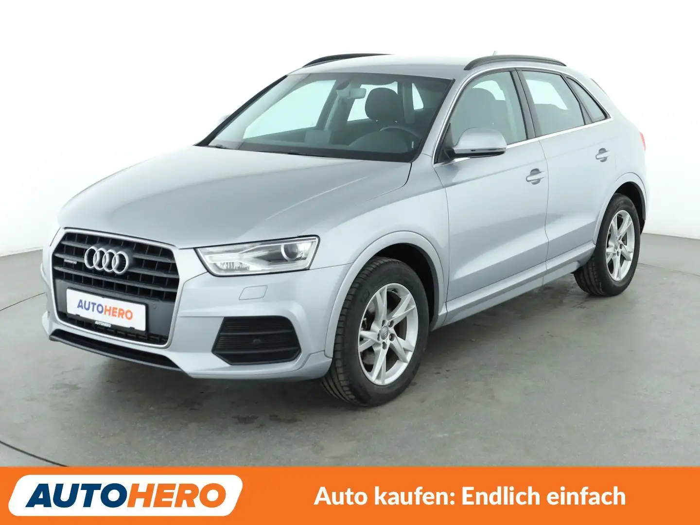 Audi Q3 2.0 TFSI quattro Sport Aut.*NAVI*XENON*PDC*SHZ* Silber - 1