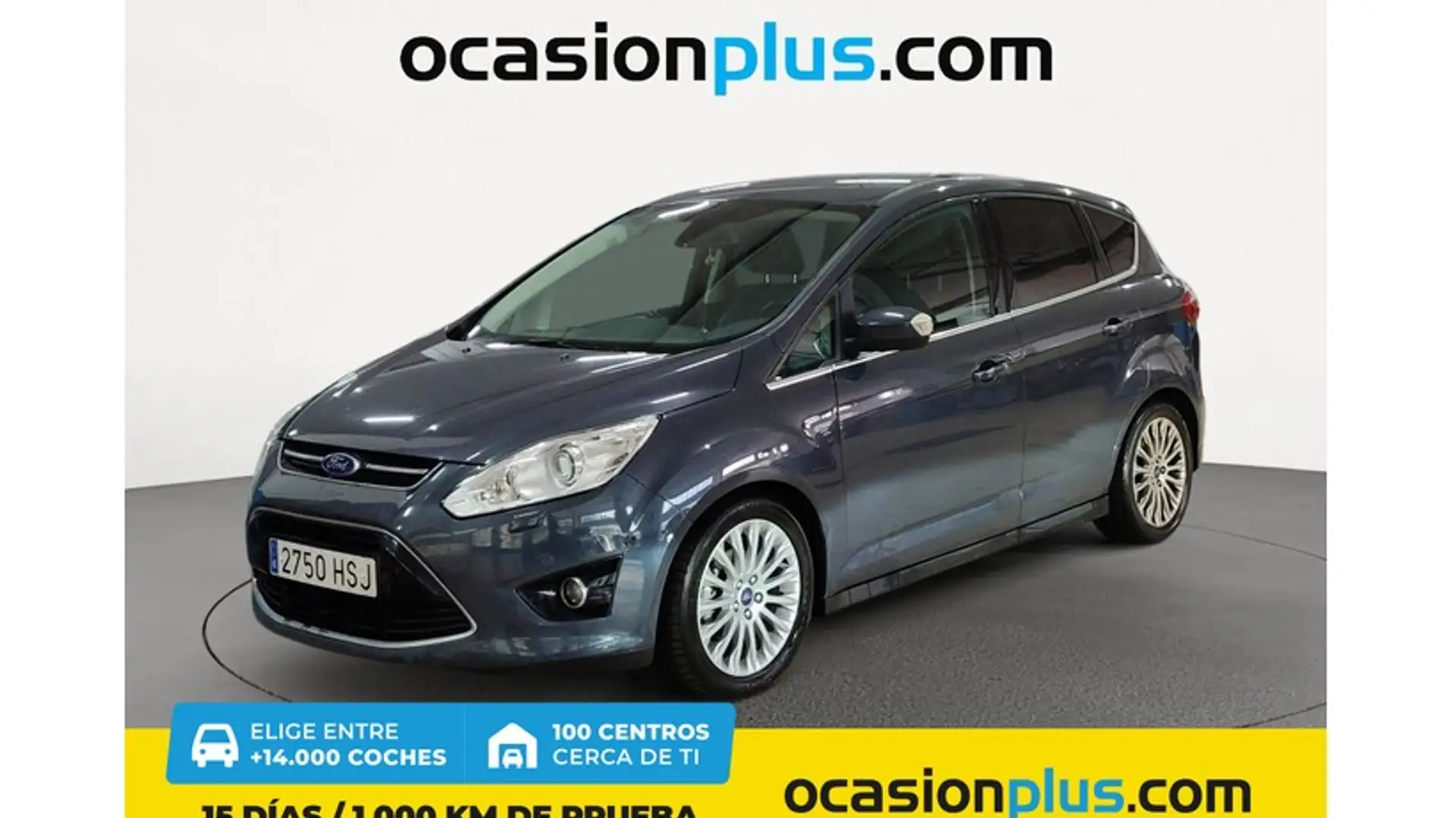 Ford C-Max 1.0 Ecoboost Auto-S&S Titanium 125 Gris - 1