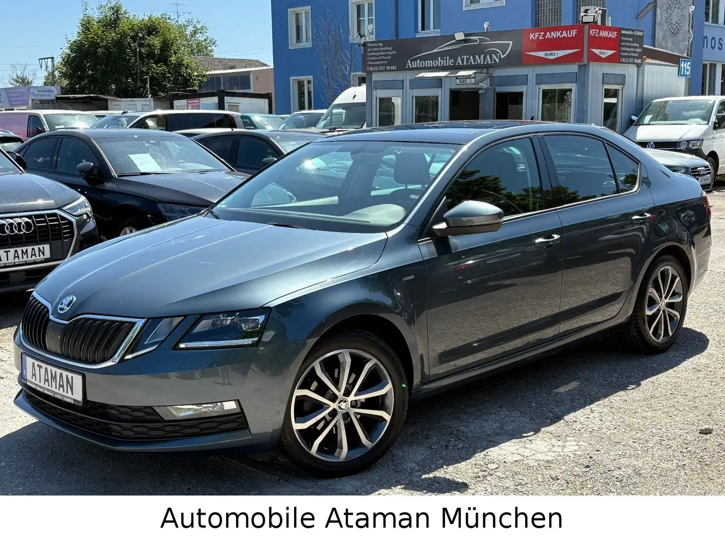 Skoda Octavia TDI Lim DSG Drive, Navi / LED / Panorama Grau - 2