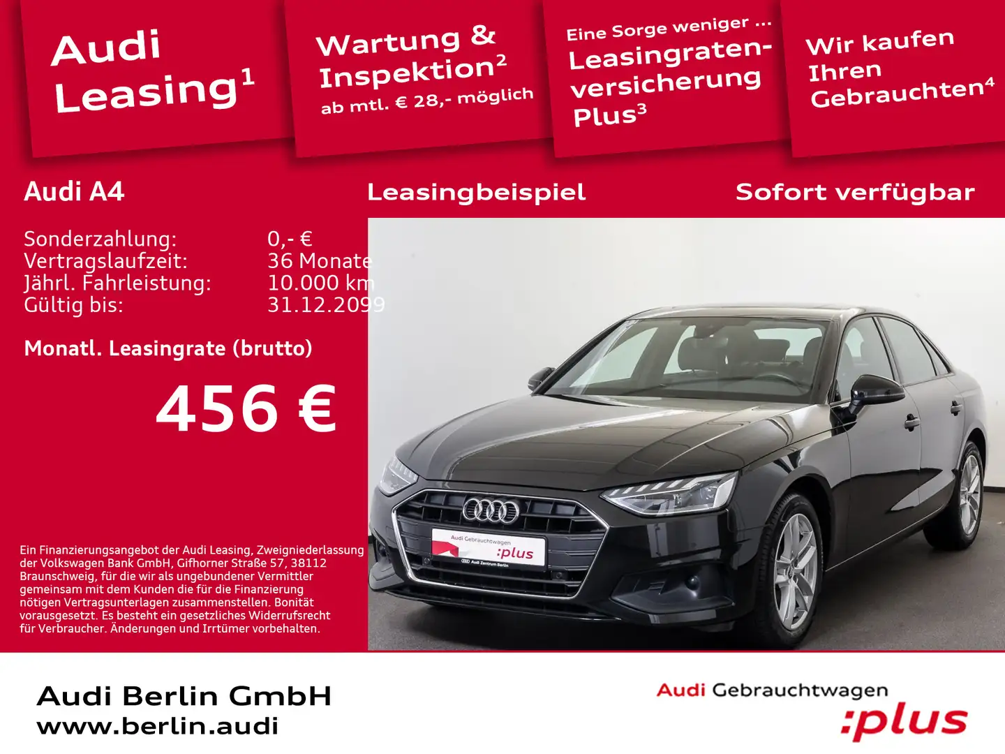 Audi A4 35 TDI S tr. SITZHZG PDC LED NAVI ACC Fekete - 1