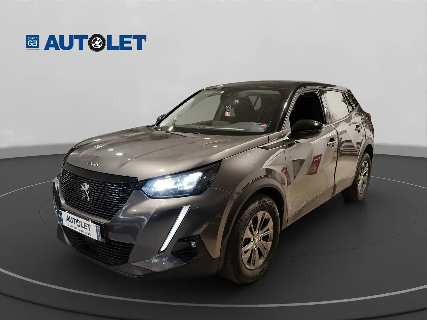 Peugeot 2008 2008 II 2020 1.2 puretech Active Pack s Grigio - 1