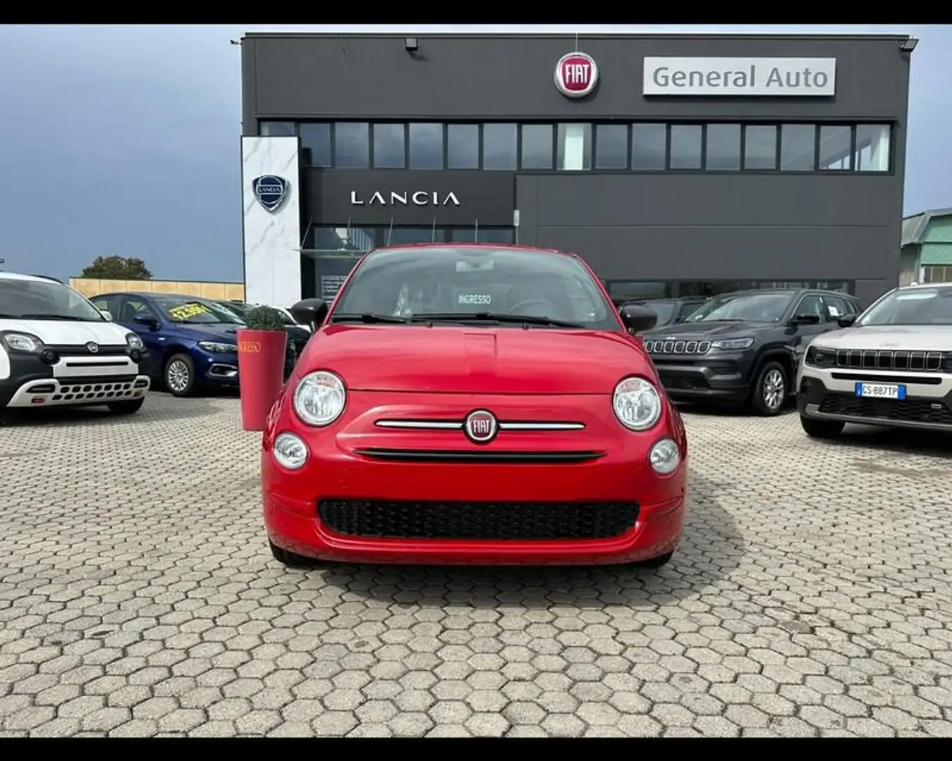Fiat 500 1.0 70 Cv Hybrid Červená - 2