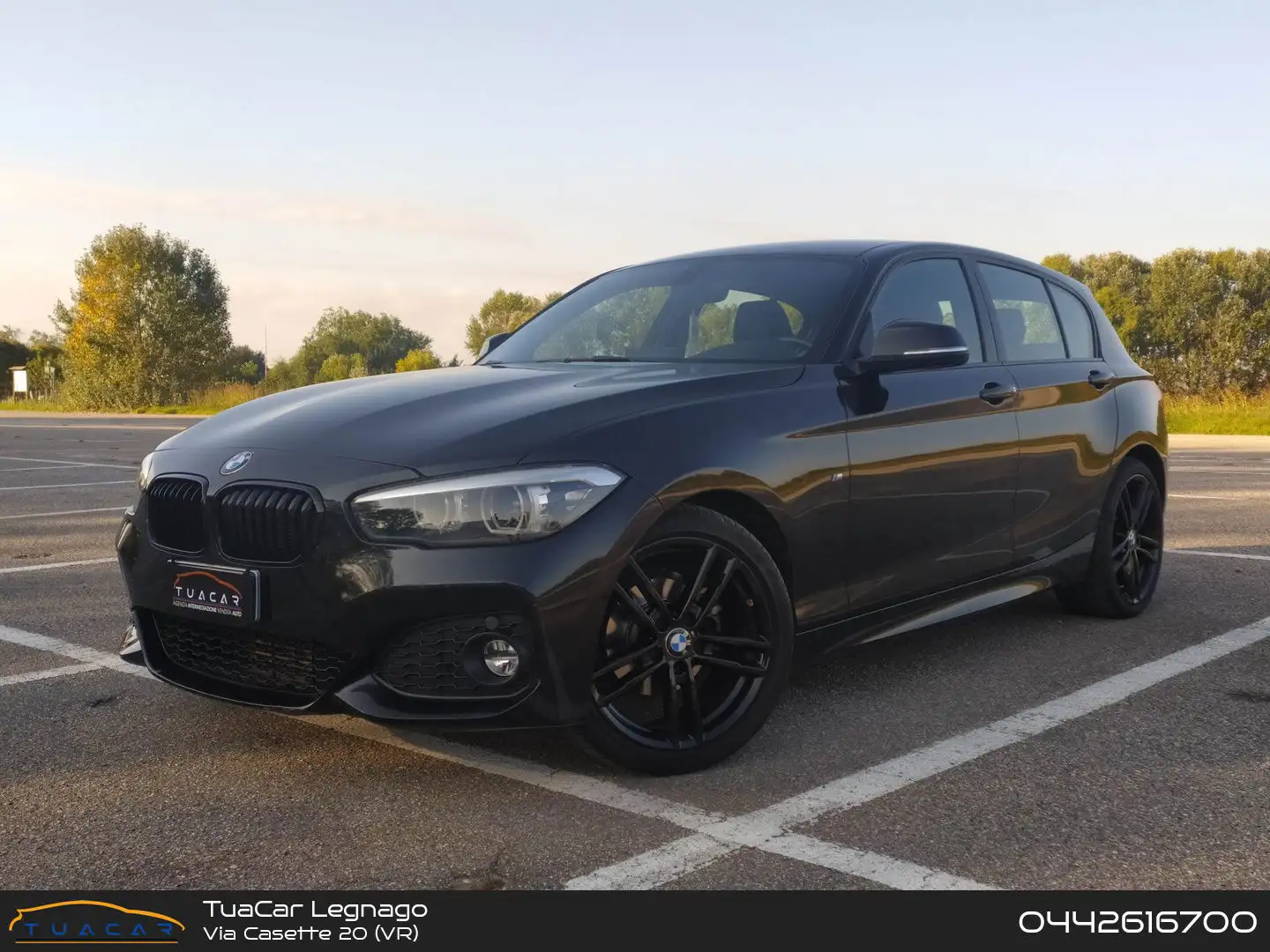 BMW 118 Sport 118 d Nero - 1