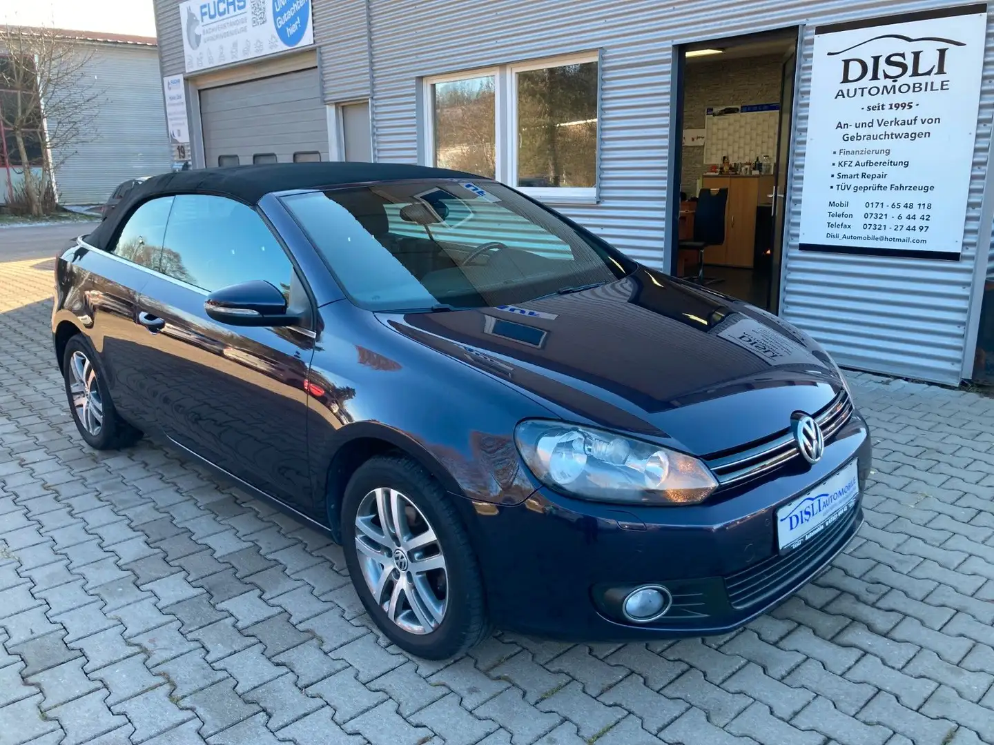 Volkswagen Golf VI Cabriolet Basis BMT,Klimaautomatik, Lilla - 1