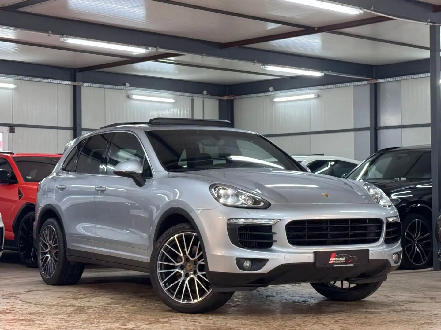 Porsche Cayenne Diesel PANO*BIXEN*SBLF*PCM*KAM*MEMORY*2H Silber - 1