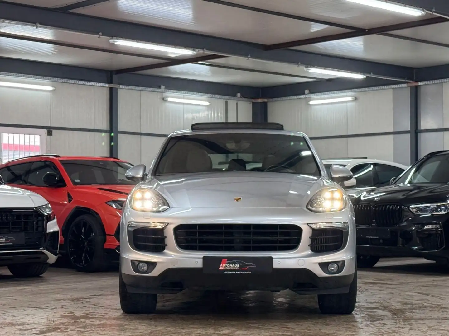 Porsche Cayenne Diesel PANO*BIXEN*SBLF*PCM*KAM*MEMORY*2H Silber - 2
