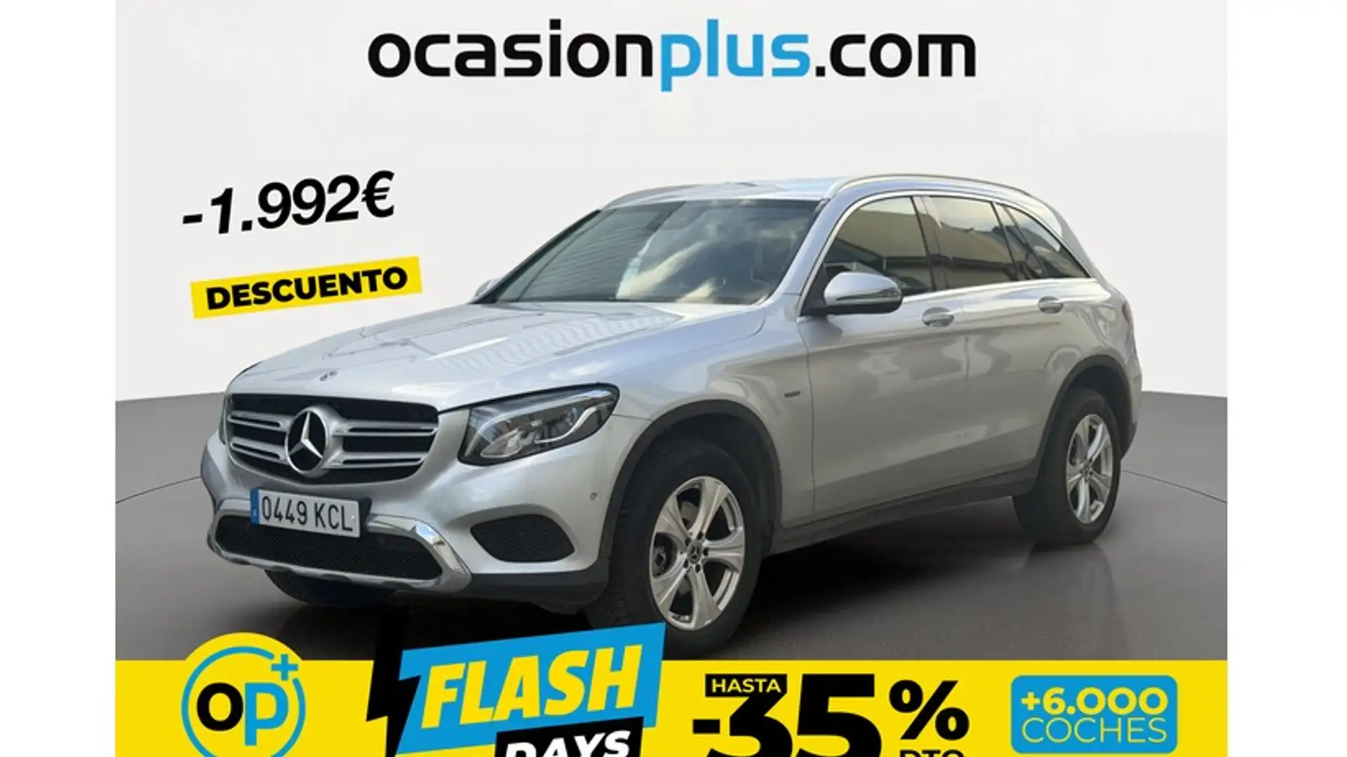 Mercedes-Benz GLC 350 350e 4Matic Plateado - 1
