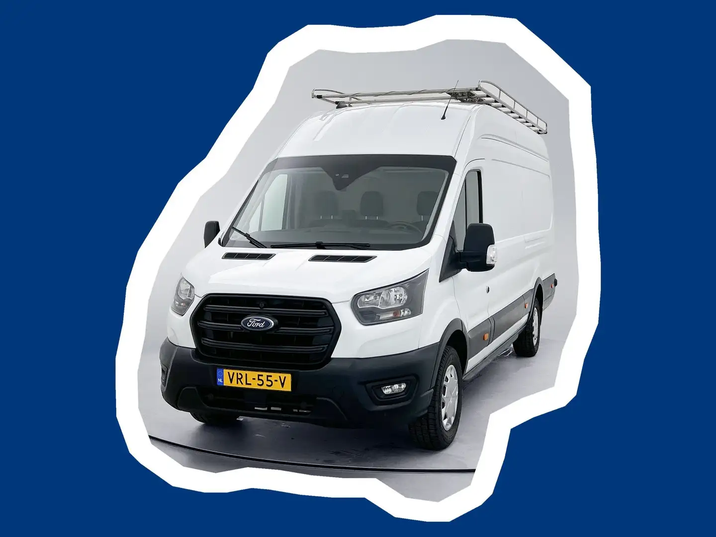 Ford Transit 350 2.0 TDCI L4H3 Trend RWD Trekhaak Betimmering C Wit - 1