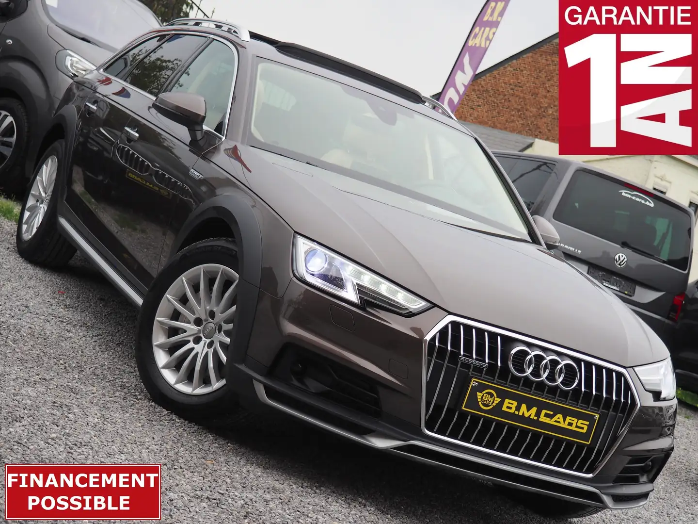 Audi A4 allroad 2.0 TDi Quattro ✅S TRONIC✅GPS-CUIR-PANO-FULLLL Brun - 1