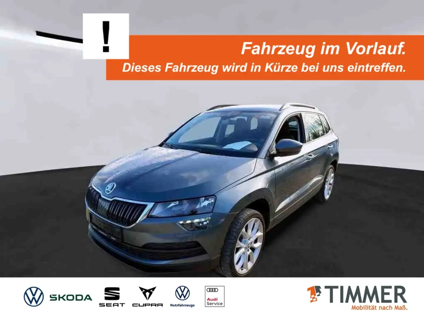 Skoda Karoq 2.0 TDI STYLE +TEMPO +NAVI +LM +SHZ +CLIMA + Grau - 1