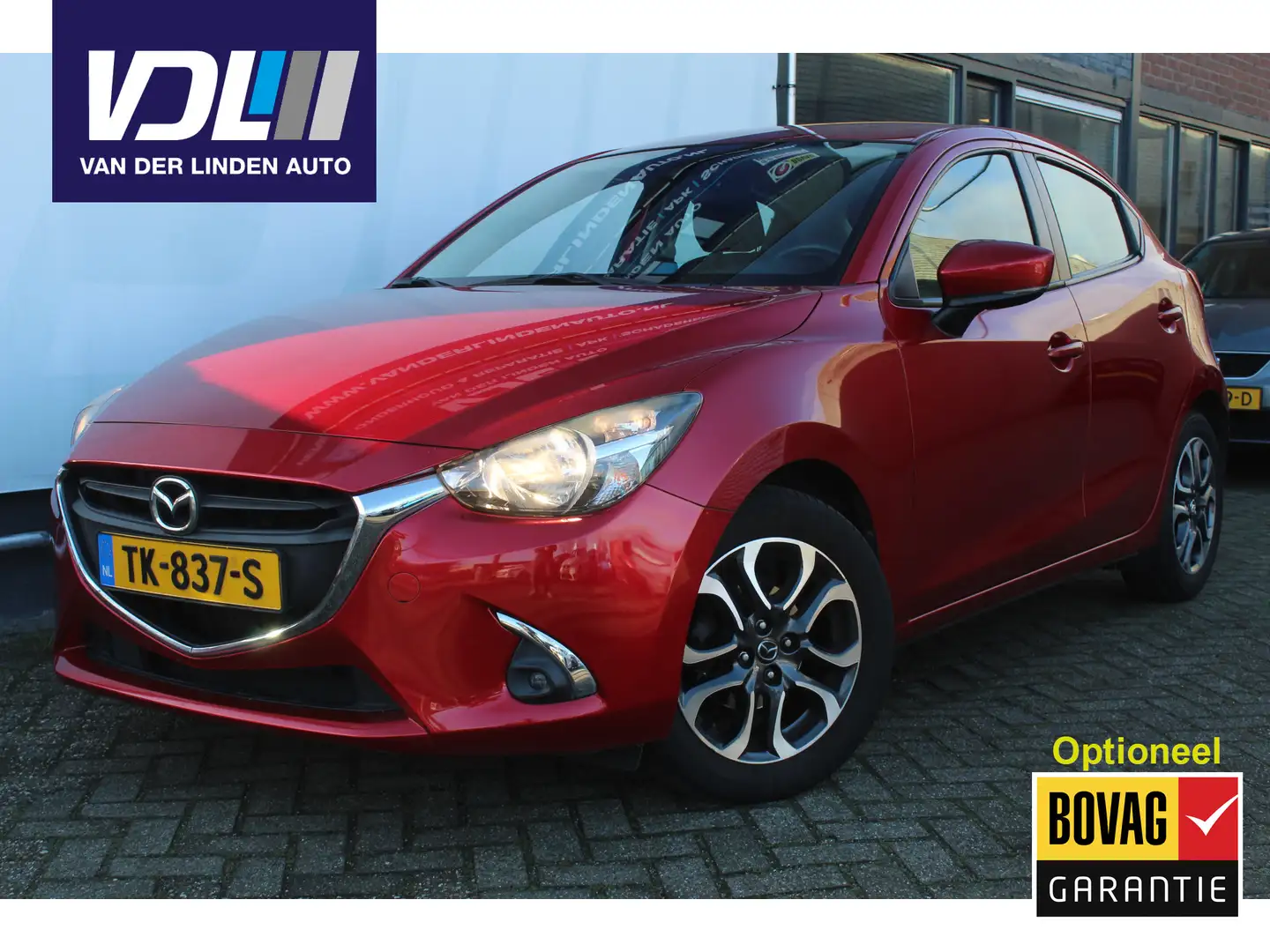 Mazda 2 1.5 Skyactiv-G Dynamic+ Airco l Navi l bluetooth l Rot - 1
