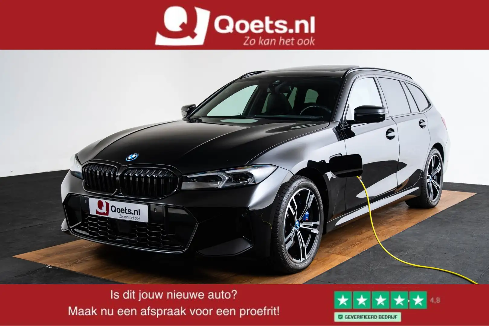 BMW 330 3-serie Touring 330e M Sport - Panoramadak - Parki Noir - 1