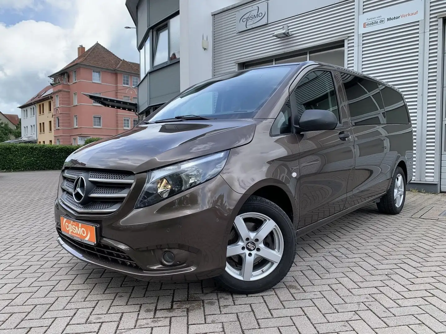 Mercedes-Benz Vito Mixto 116 CDI lang Standhzg+AHK+Navi+RFK Braun - 1