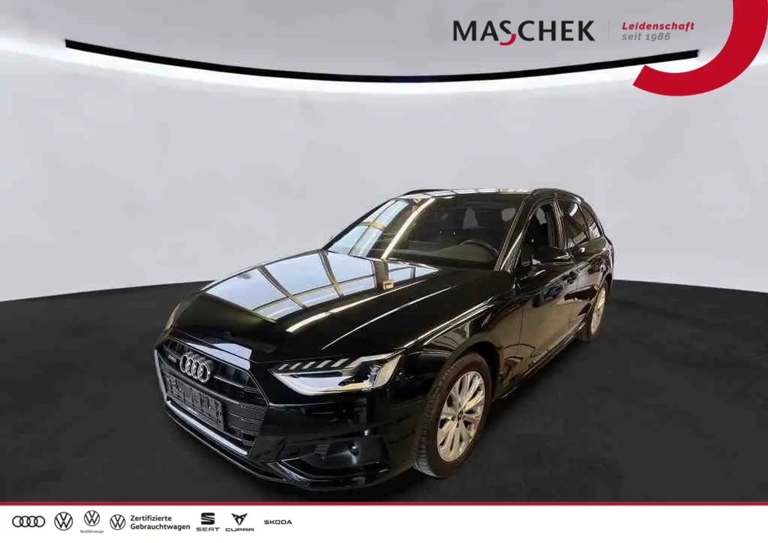 Audi A4 Avant 45 TFSI quat. Navi ACC Keyless RearView Schwarz - 1