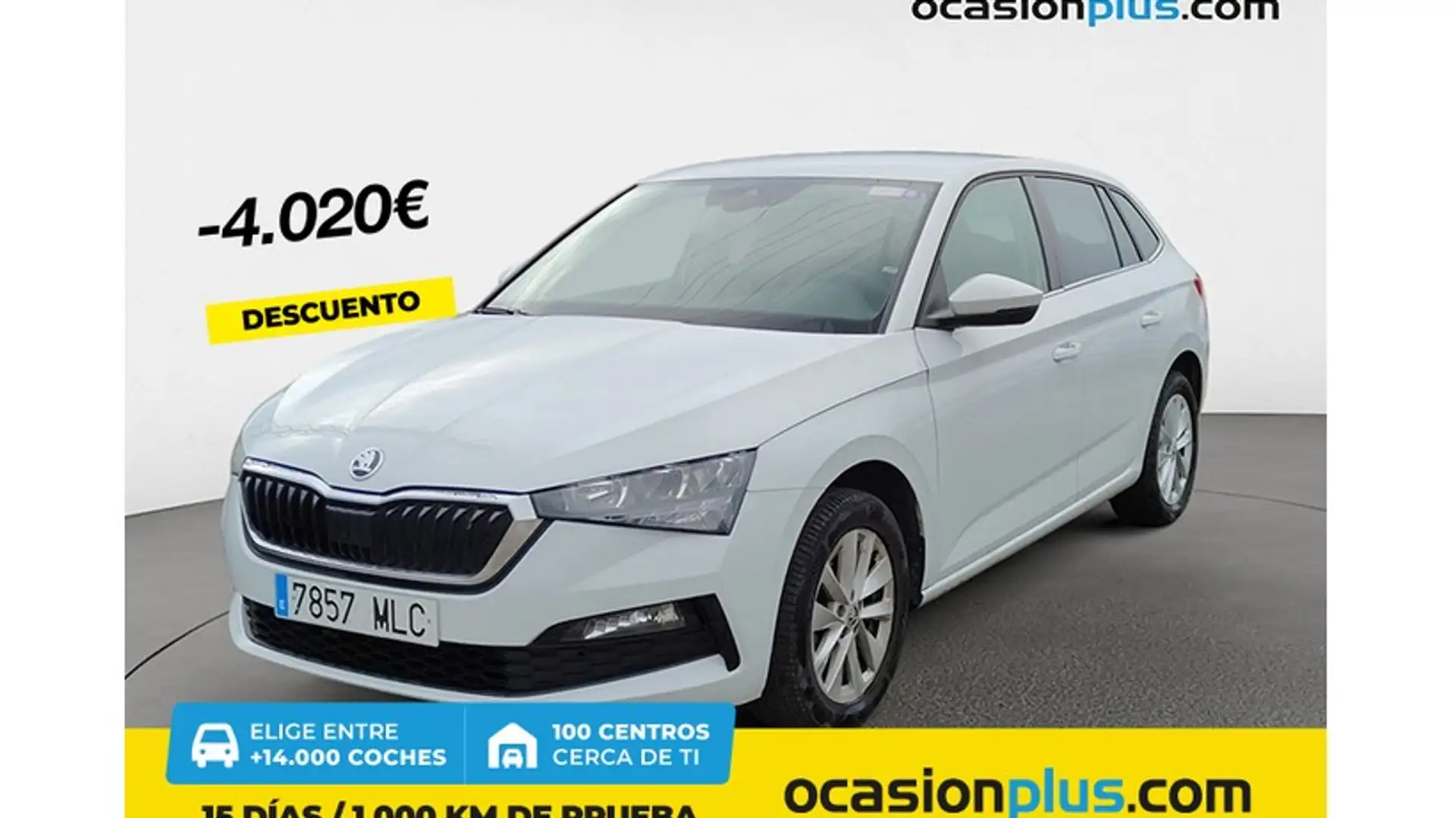 Skoda Scala 1.0 TSI Selection 70kW Wit - 1