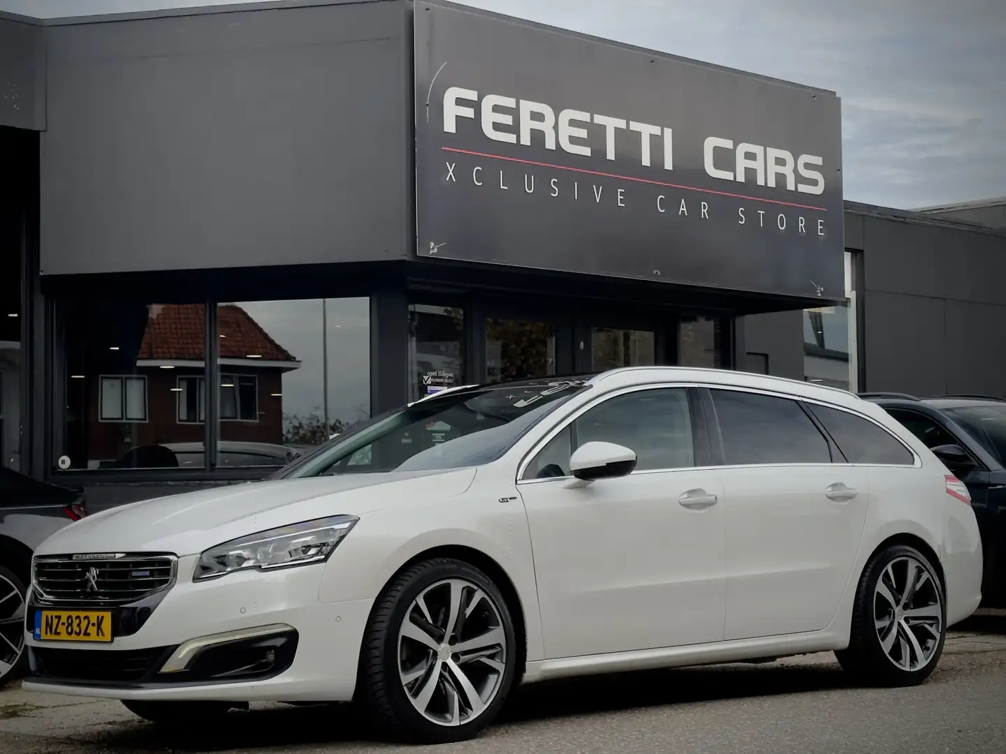 Peugeot 508 SW 2.0 AUT6 BLUEHDI PREMIUM GT-LINE 181PK. PANODAK Blanc - 1