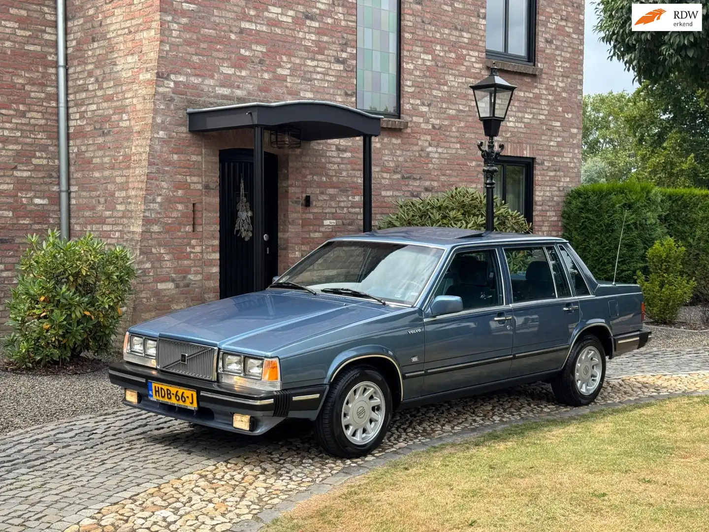 Volvo 760 GLE 2.8 v6 Automaat bwj 1985 Синій - 1