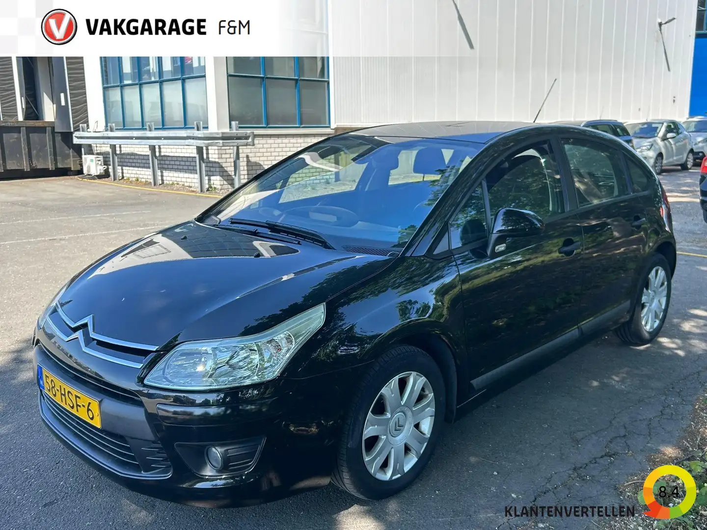 Citroen C4 1.6 VTi Image Zwart - 1