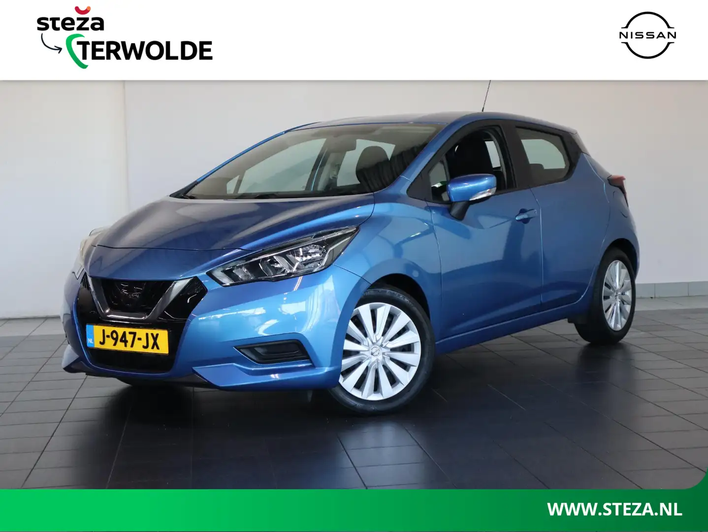 Nissan Micra 1.0 IG-T Acenta | Apple Carplay/Android Auto | Air Blauw - 1