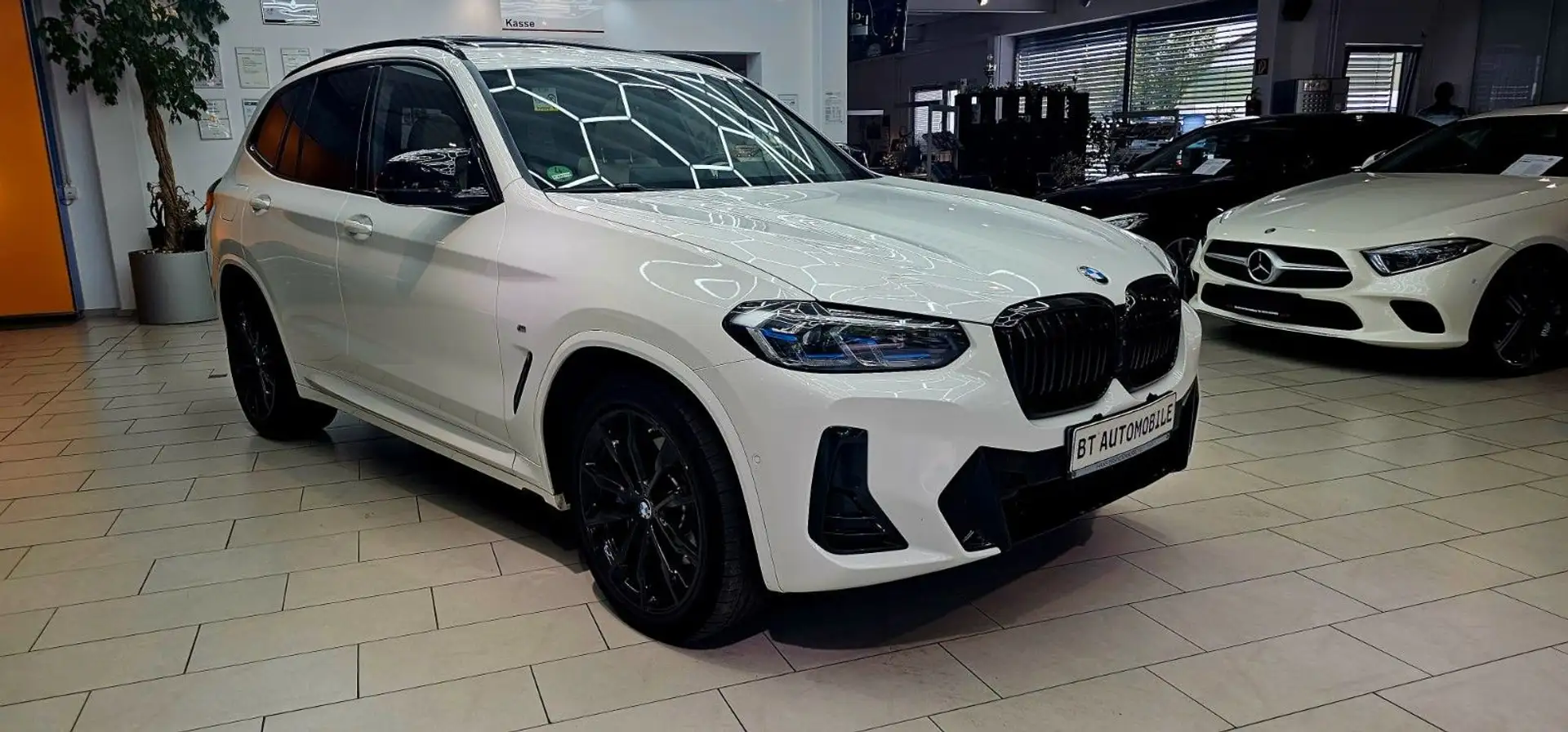 BMW X3 M Laser  Panora 360K AHK HD StH HK LCI ACC Bianco - 2