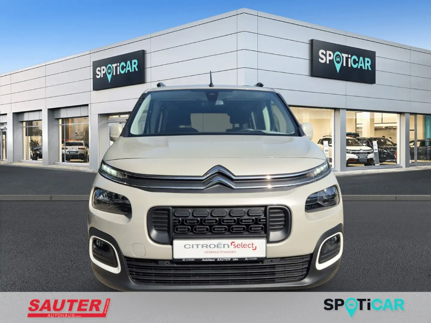Citroen Berlingo Shine M 1.5 BlueHDi 130 EAT8 inkl. AHK abn. Beige - 2