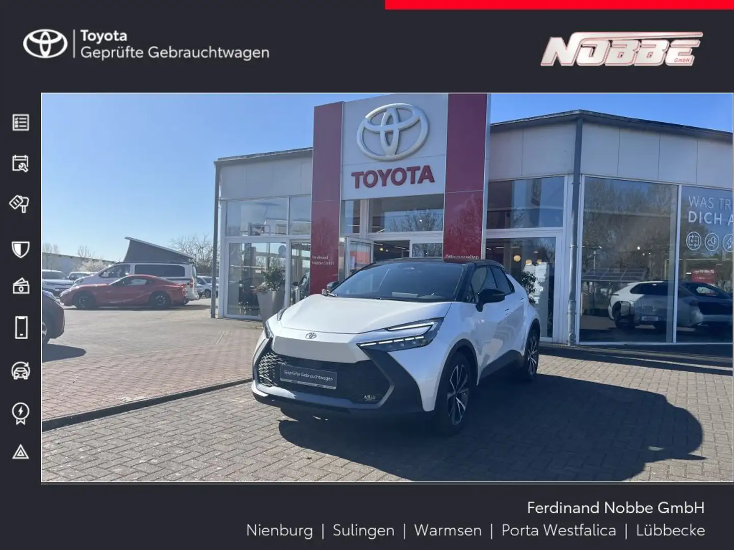 Toyota C-HR 1.8 Hybrid Team Deutschland Blanco - 1