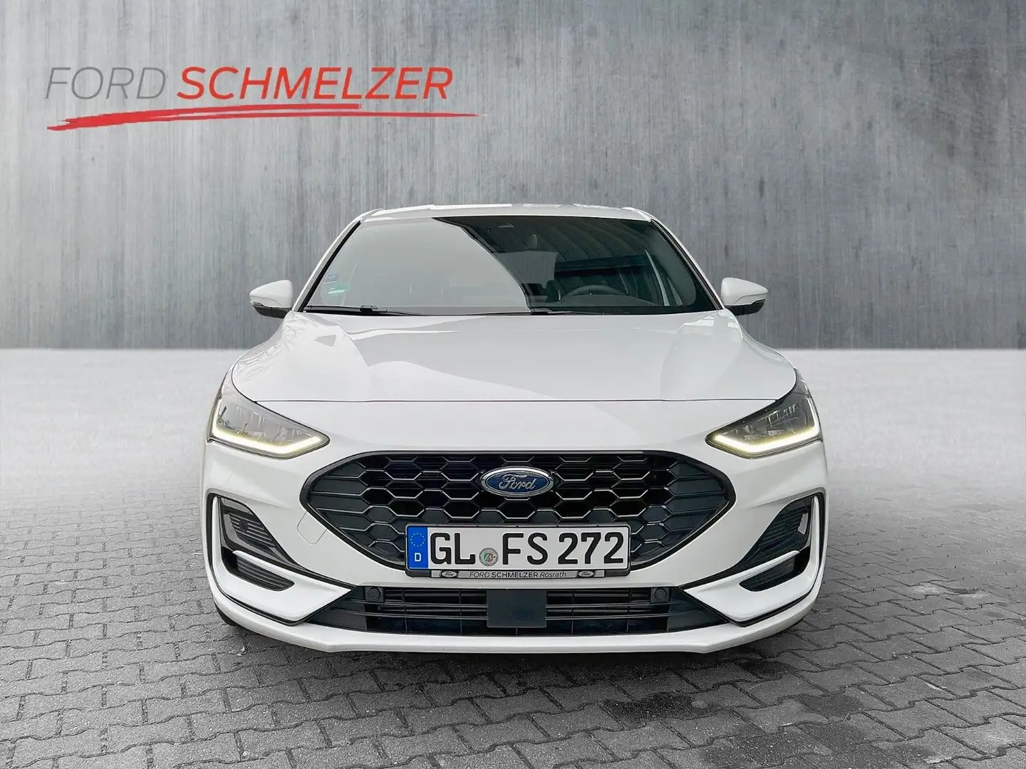 Ford Focus Lim. 1.0 l EcoBoost MHEV ST-Line LED ACC Weiß - 2