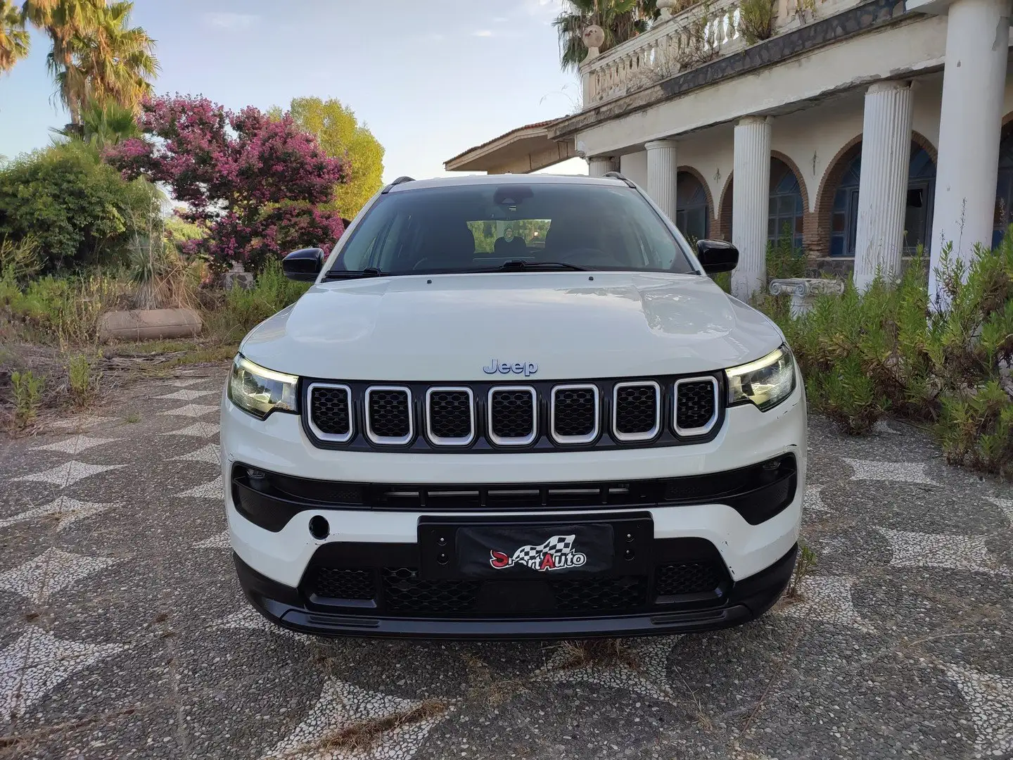 Jeep Compass 4XE  1.3 T4 PHEV 190CV AUTOMATIK TELECAMERA  PELLE Bianco - 1