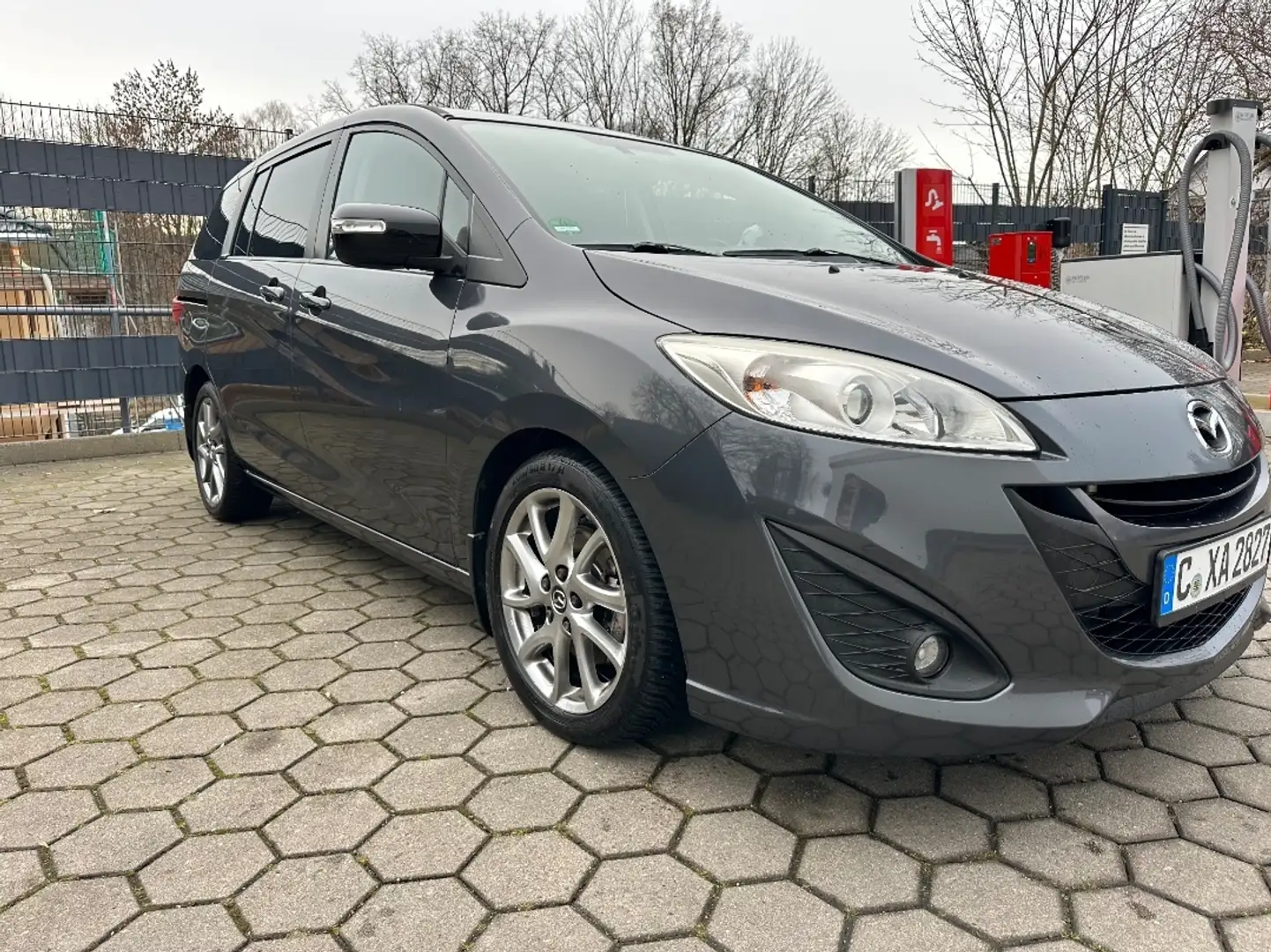 Mazda 5 5 Diesel 1.6 sw 7 sitzen. TÜV bis 07.2027 Grau - 1