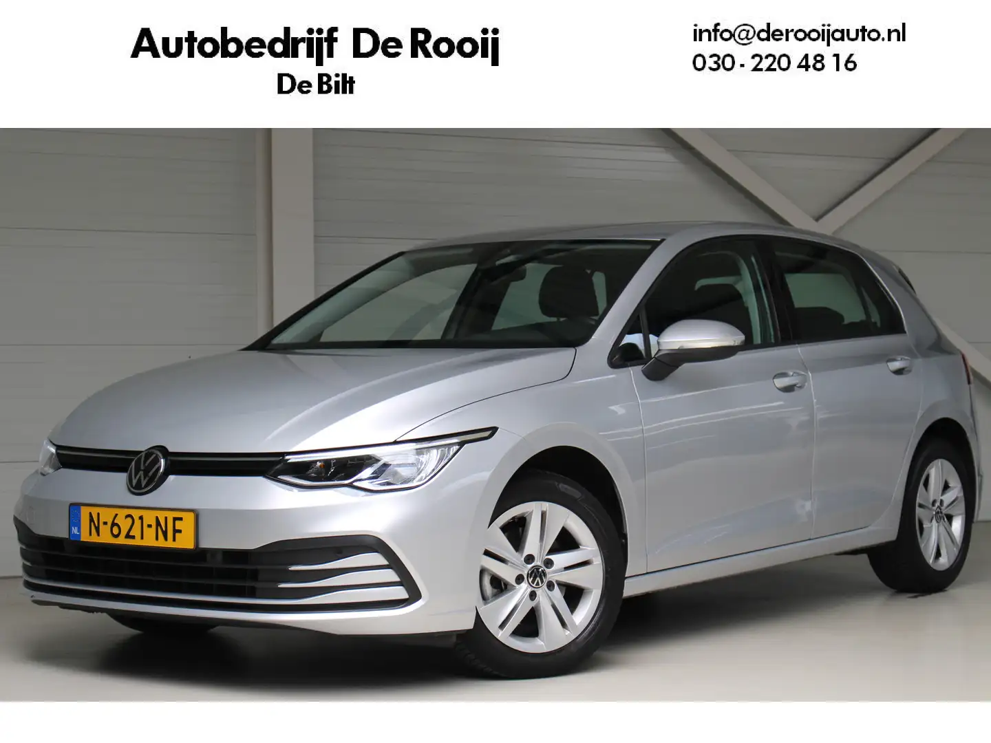 Volkswagen Golf 1.0 eTSI Life Navigatie | Lichtmetalen Velgen | Pa Grijs - 1