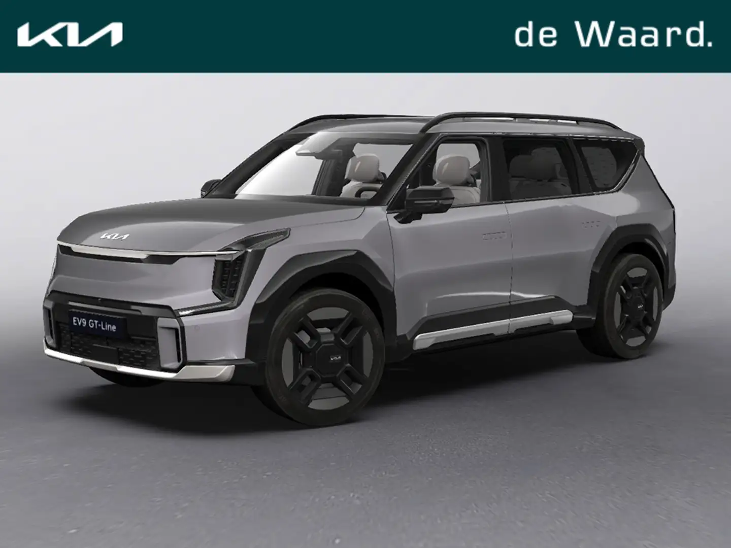 Kia EV9 GT-Line AWD 99.8 kWh | Vegan lederen stoelbekledin Gris - 1