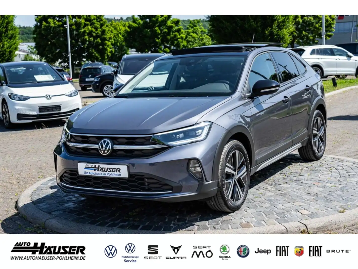 Volkswagen Taigo Style 1.5 TSI DSG PANO AHK NAVI KAMERA MATRIX PDC Grey - 1