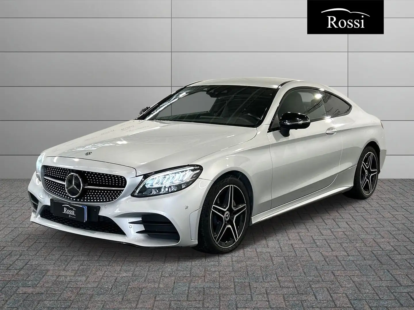 Mercedes-Benz C 220 C coupe 220d Premium auto Argento - 1