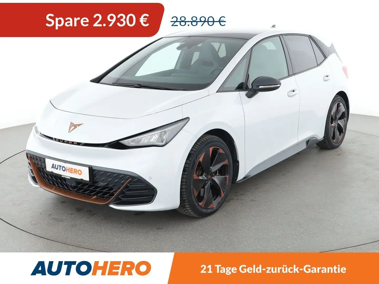 CUPRA Born electric drive 170 kW Aut.*NAVI*LED*ACC*CAM* Weiß - 1