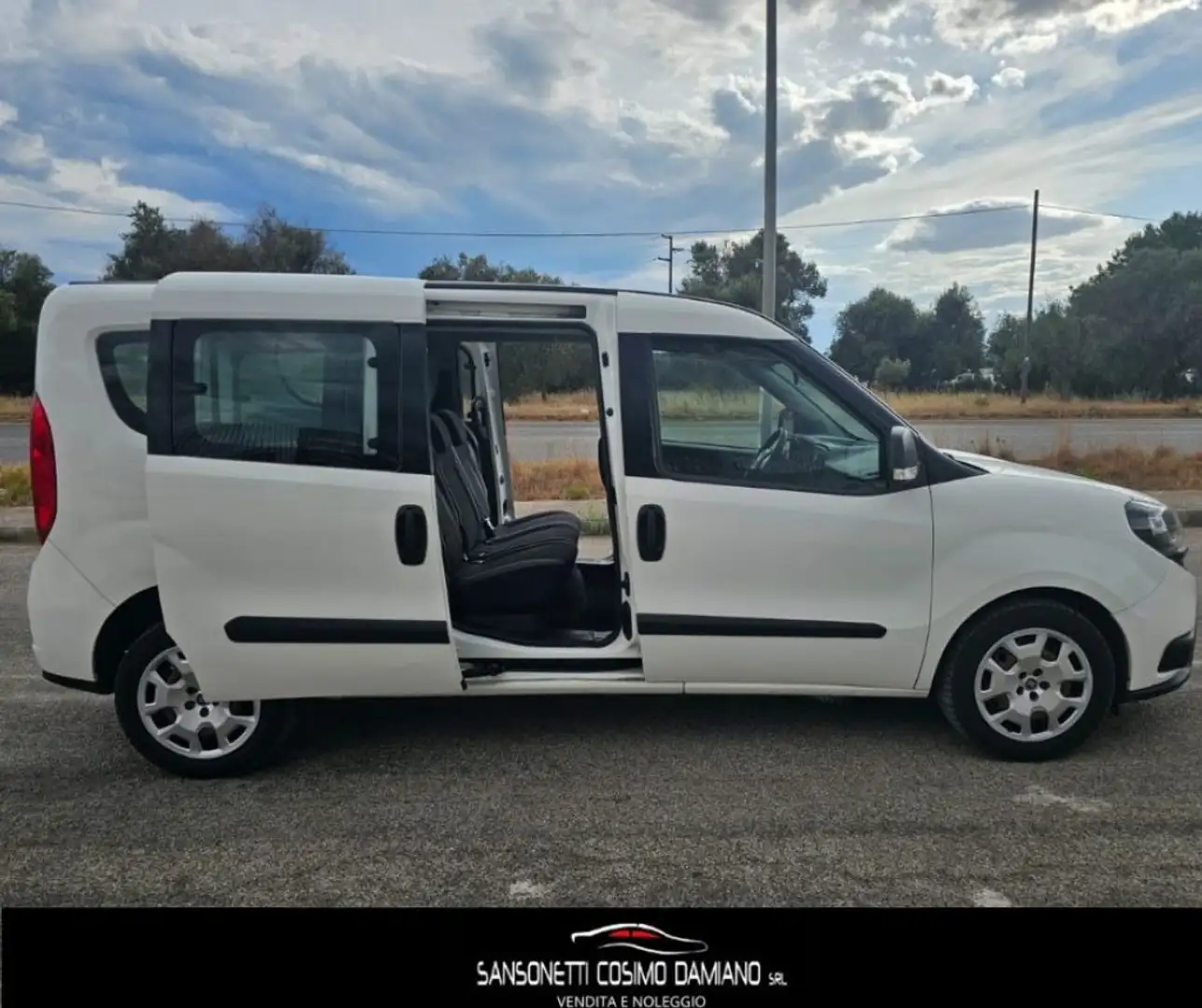 Fiat Doblo Doblò 1.6 MJT 120CV S&S Easy Maxi AUTOVETTURA Wit - 1