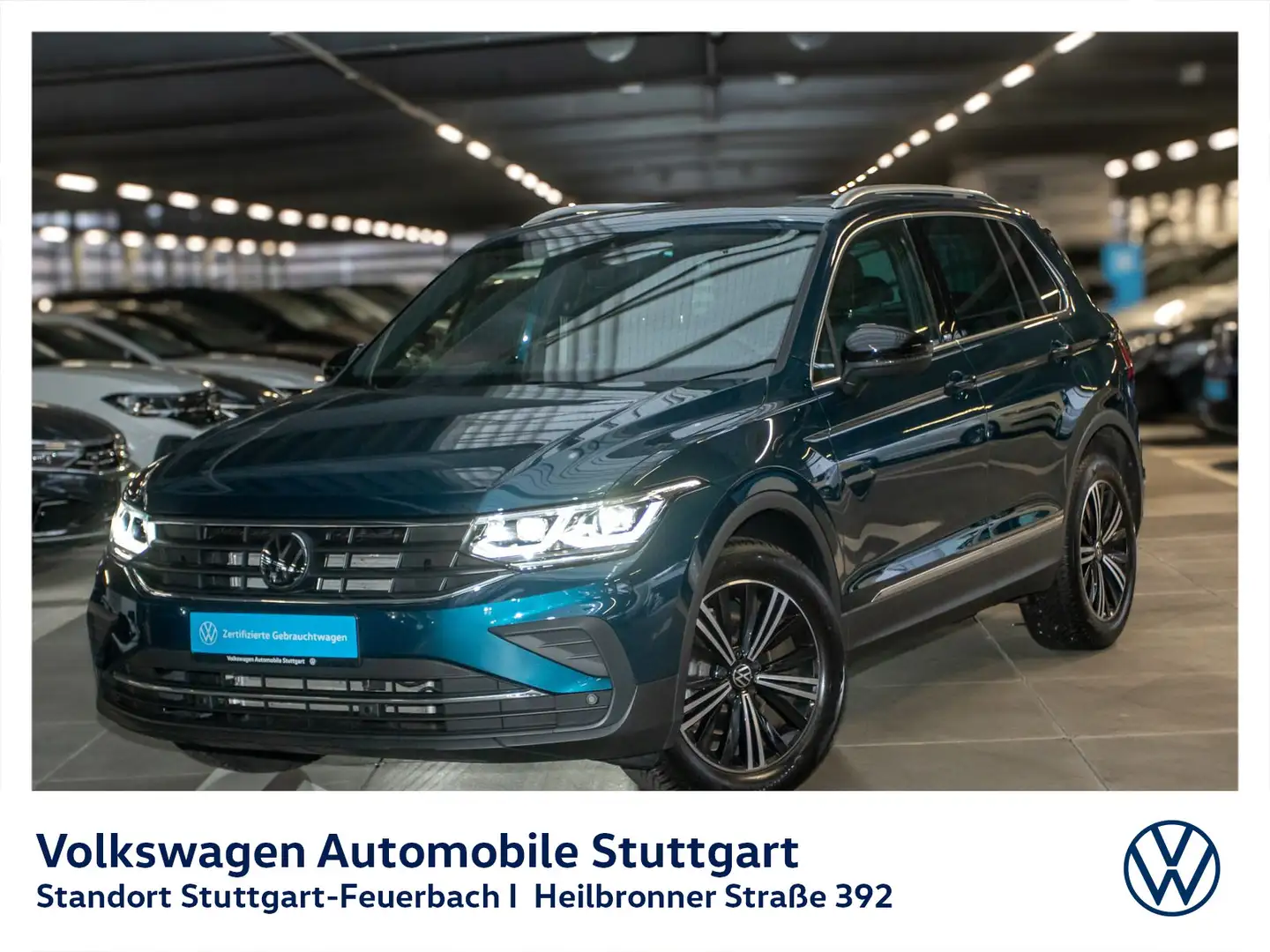 Volkswagen Tiguan Move 1.5 TSI Navi Kamera P-Dach Tempomat Blau - 2