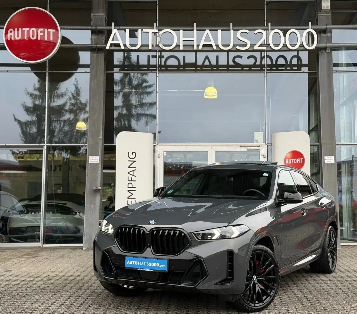 BMW X6 40d xDrive M Sport Pro Paket/PANO/22"/CARBON/ Grau - 1