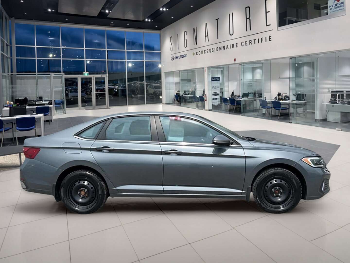 2024 Volkswagen Jetta HIGHLINE CUIR, TOIT PANO, NAV +++ — снимка 1