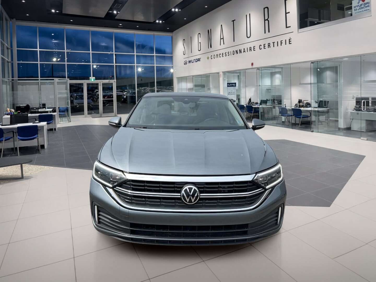 2024 Volkswagen Jetta HIGHLINE CUIR, TOIT PANO, NAV +++ — снимка 1
